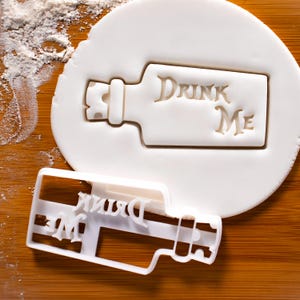 Cortador de biscoitos Drink Me - Chá da tarde temático de Alice no País das Maravilhas