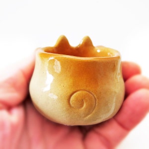 Ceramic tableware The small liquor cup of feel mellow Shiba Inu 柴犬工房しろ image 5