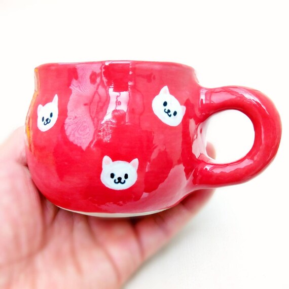 White Tea Cup White Shiba Inu Puppy