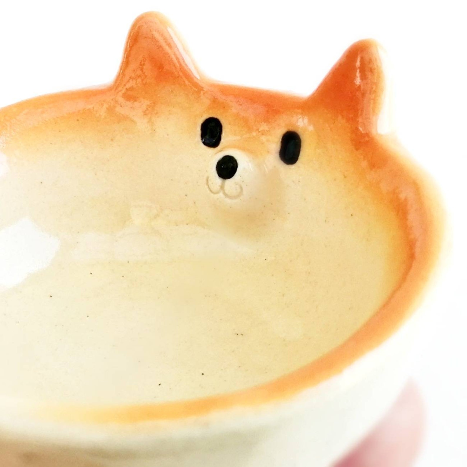 Very small Shiba Inu bowl ceramics Shiba dog Japan Handmade Etsy