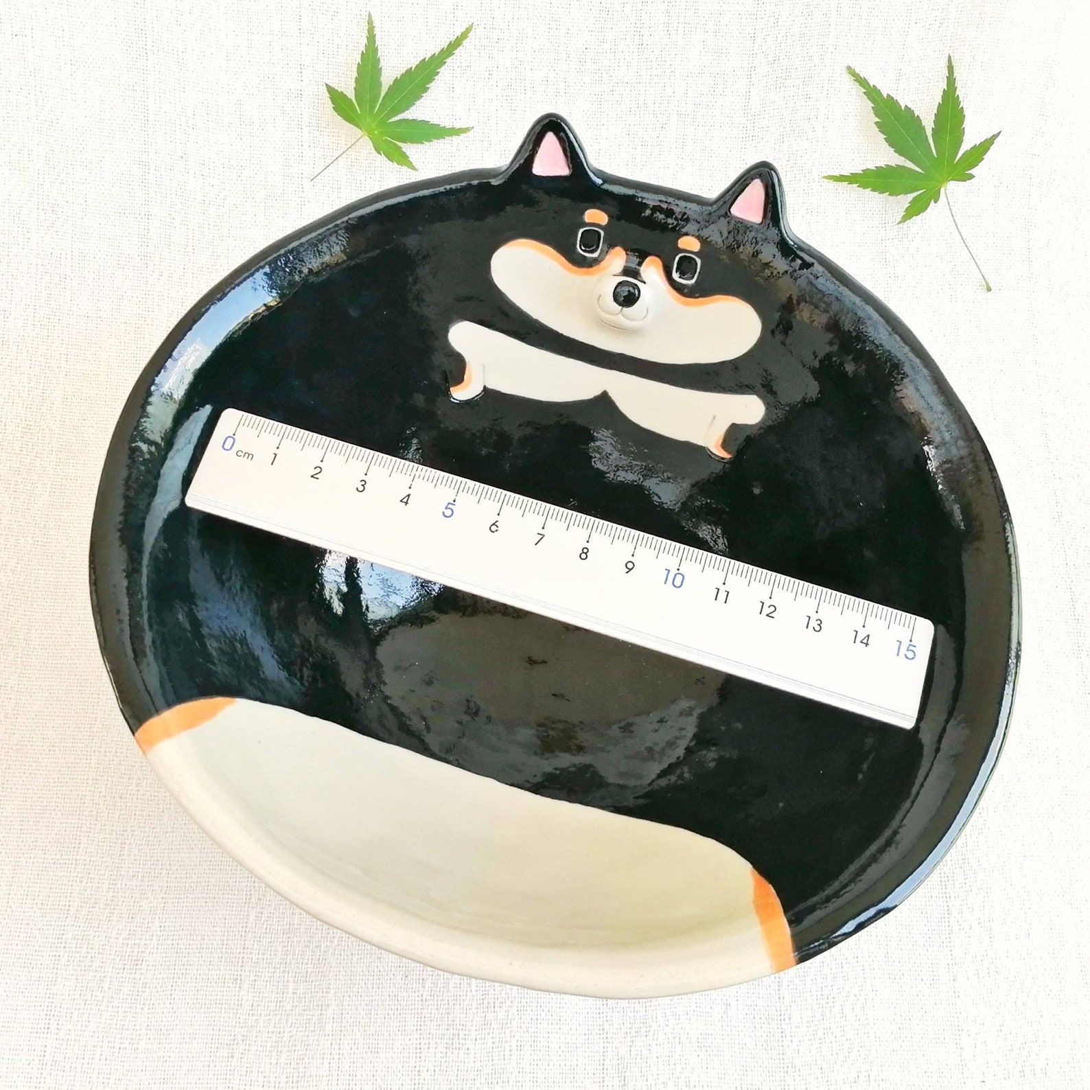 Black Shiba inu ramen noodles bowl 500ml Dog lovers item Etsy