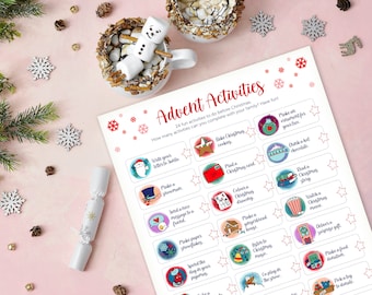 Printable Advent activities - 24 activities for the family leading up to Christmas - Have fun in December
