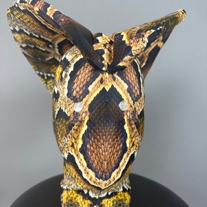 Exotic Snake Costume Headpiece for Festivals and Rave Fashion