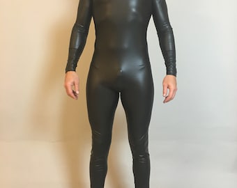 Bodysuit for man,Black costume, trending now, spandex bodysuit, aerialist costume, exotic dance wear, Coldplay bodysuit.