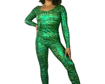 Unisex Spandex Bodysuit: Exotic Dance, Circus, Rave & Aerialist Performance Wear - Trending Catsuit