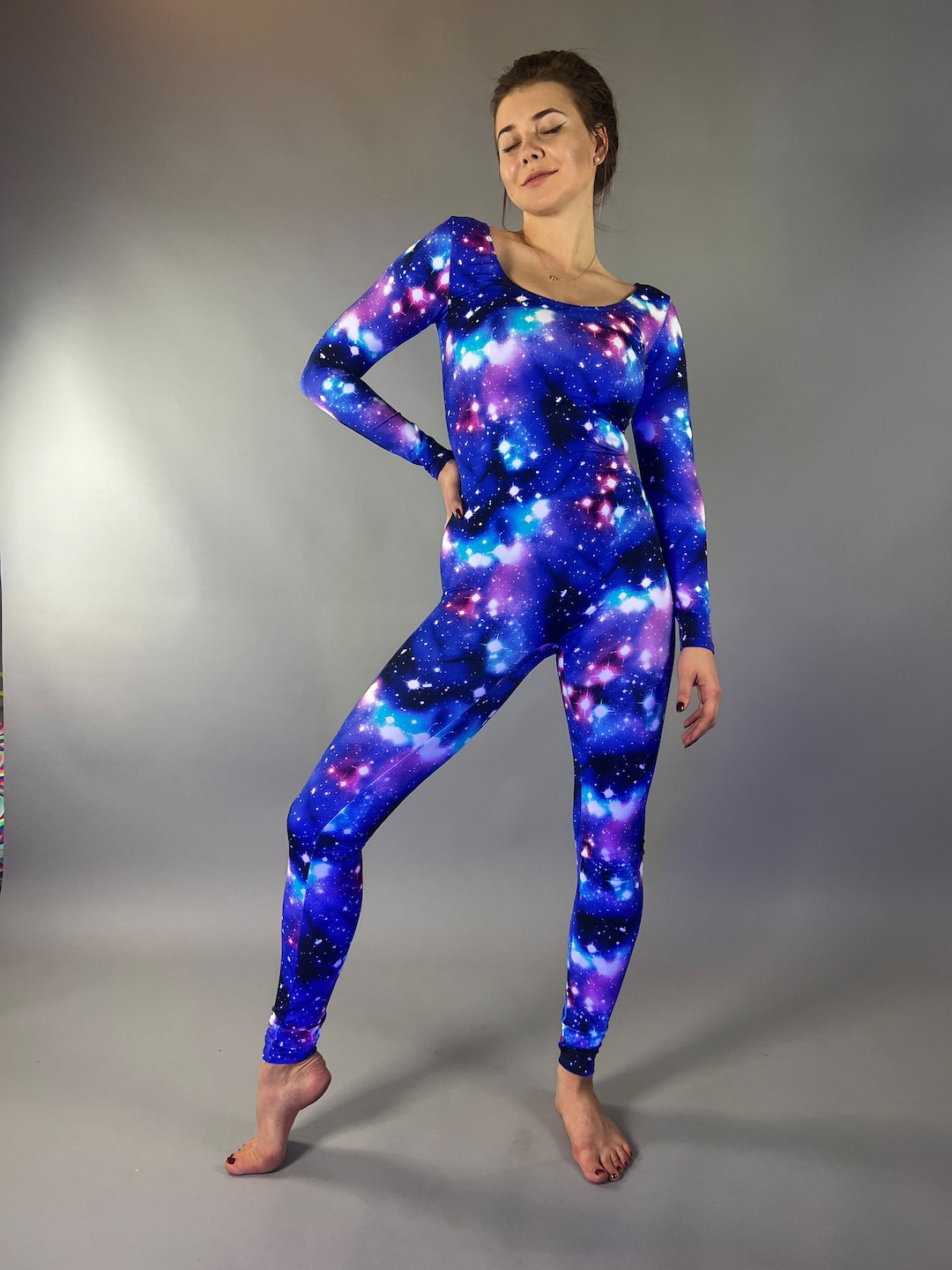 Cosmos Bodysuit for Woman or Man,beautiful Galactic Cosplay for ...