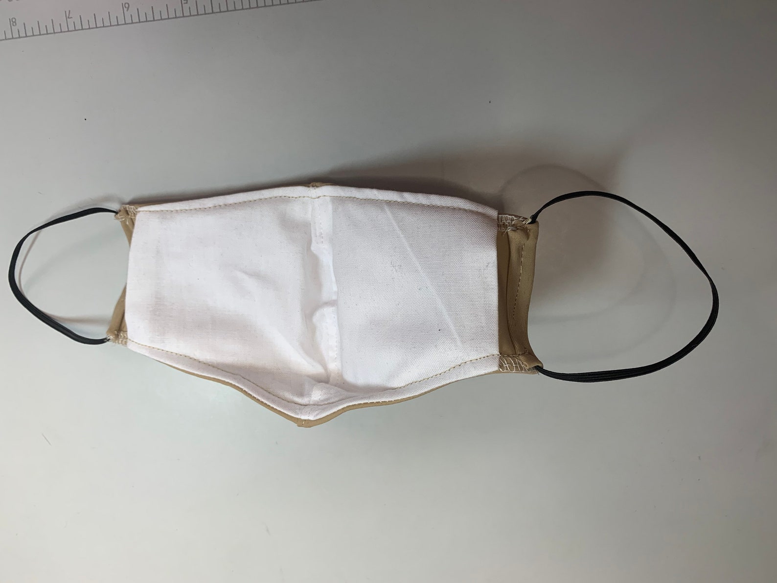 Elegant Beige color skin color face mask with 5 layer Etsy