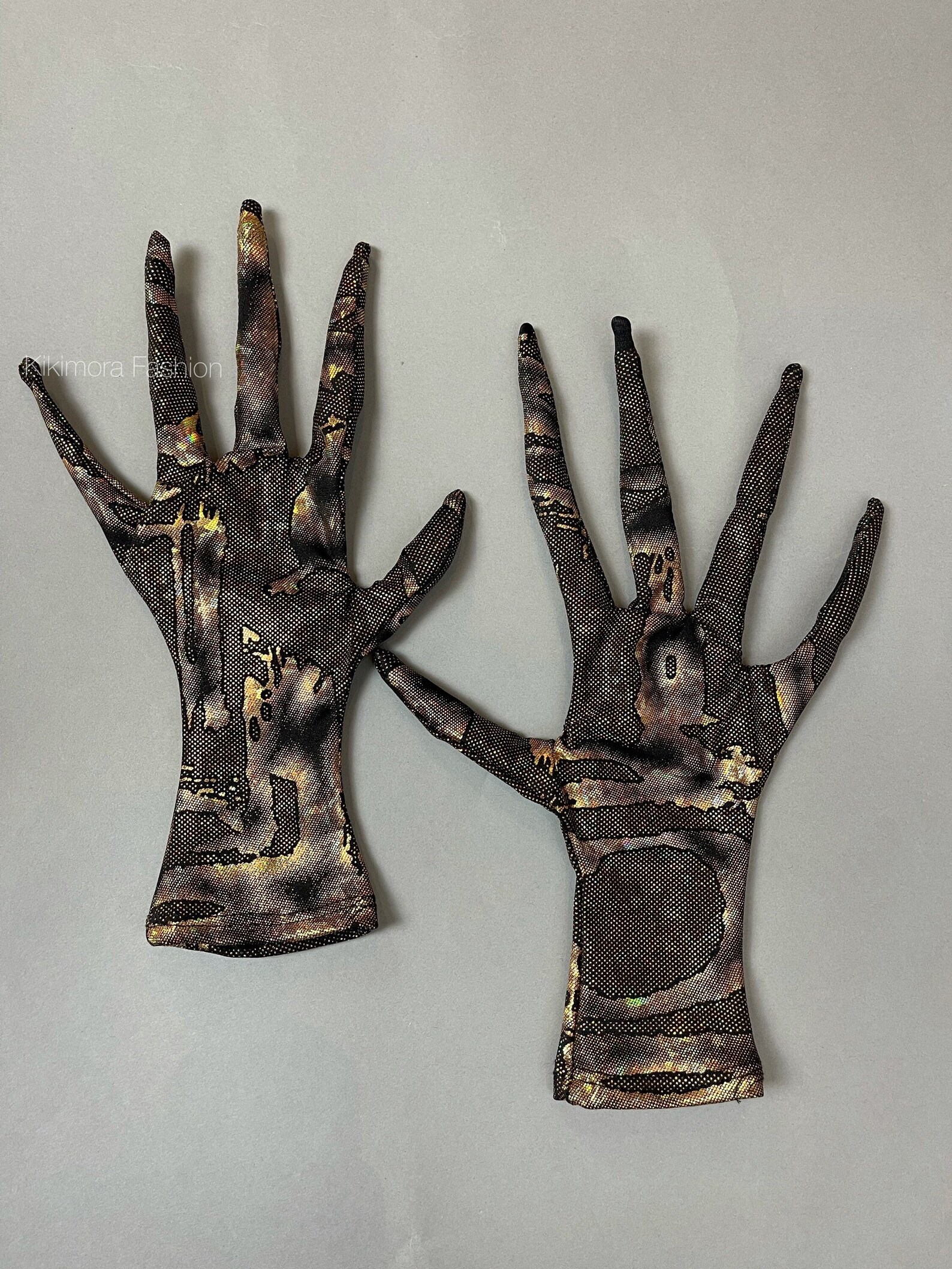 Long Fingers Gloves Creepy Gloves Beautiful Costume Gloves Etsy