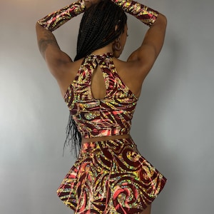 Unique Circus Fashion Pole Dance Bodysuit for Aerialists