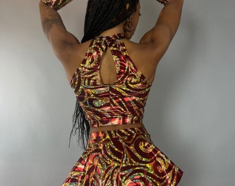 Unique Circus Fashion Pole Dance Bodysuit for Aerialists