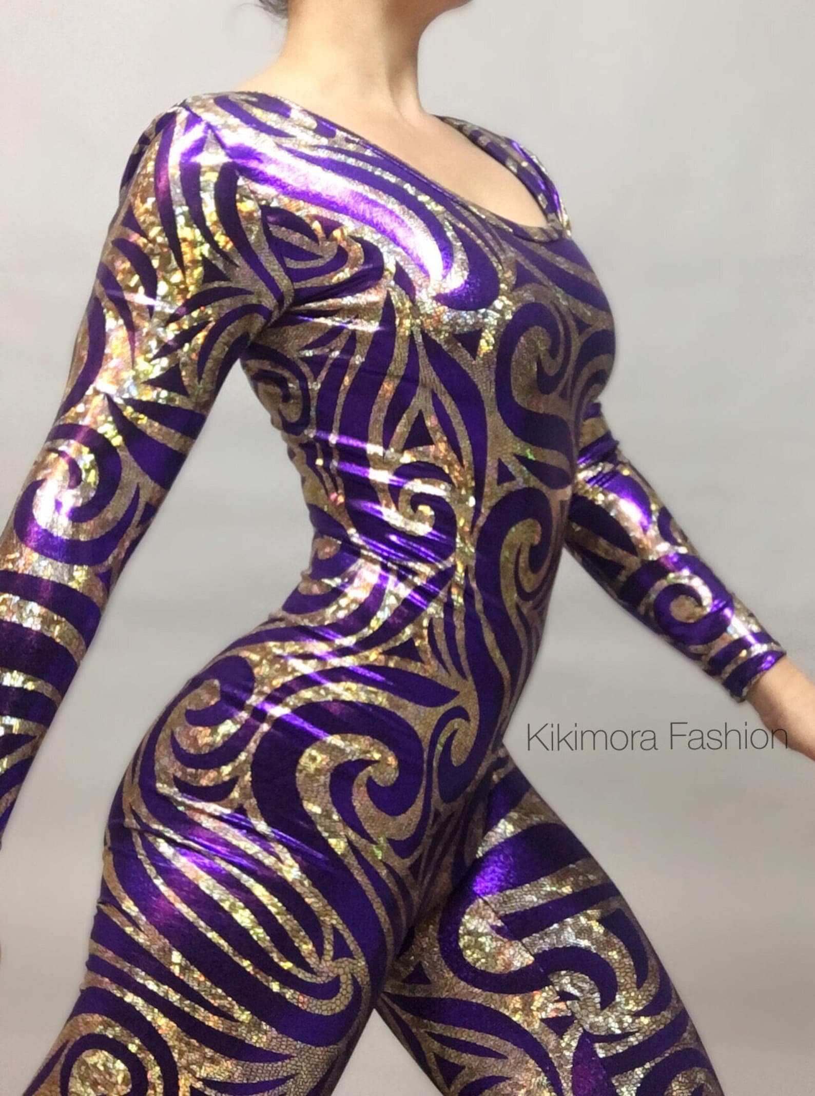 Shiny Spandex catsuit gymnastic leotard Beautiful frozen ...