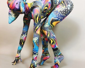 Exotic dance wear, circus costume, Creature costume, Trending Now, Beautiful Dance teacher gift, killing eve