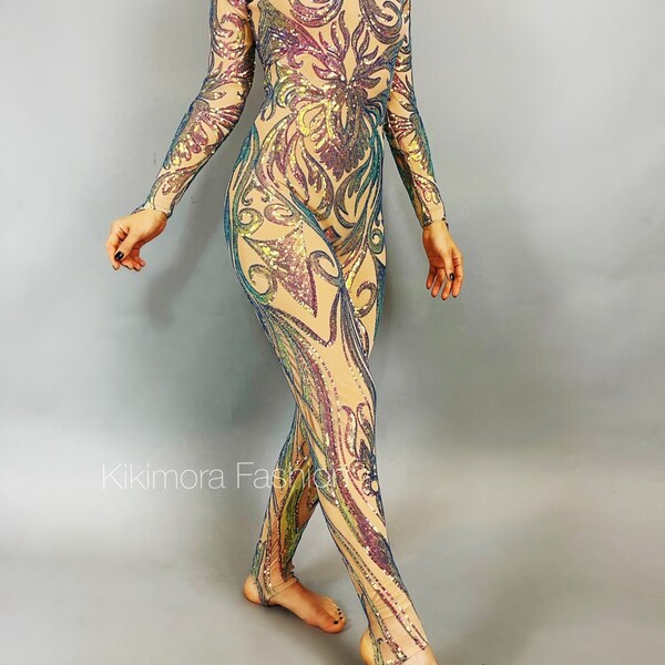 Spandex catsuit, Exotic Dance wear, Beautiful women bodysuit, trending now. Bridal bodysuit