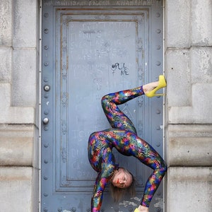Spandex Contortion Catsuit: Circus Performer Costume Bodysuit for Women & Men - Made in USA