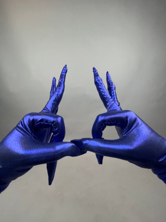 Creepy Long Fingered Gloves Costume Accessory Creepy Long Fingered Gloves Costume Accessory