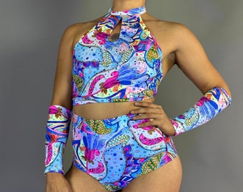 Festival Showgirl Wear for Gogo Dancers Pole Fitness and Circus Performers