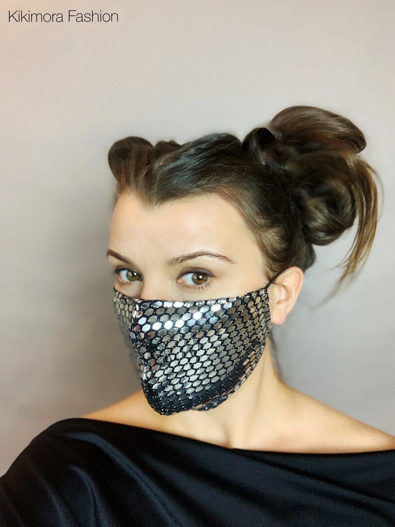 Mirror Mask. Breathing Mask With Filter. Unisex Etsy