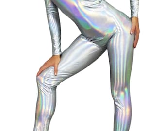Robot Costume Futuristic clothing, Exotic Dance wear, Spandex bodysuit, Trending now.