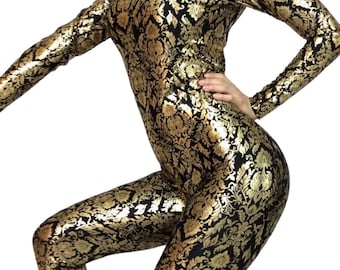 Cat Woman, Bodysuit costume, Exotic dance wear, Beautiful spandex catsuit, Party outfit, Trending now