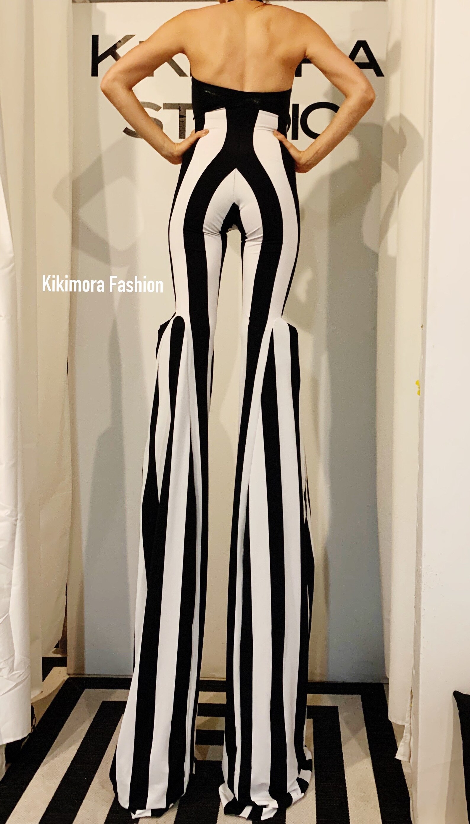 Stilts Costume Stripe Legs. Stilt Walkers Circus Performers Etsy