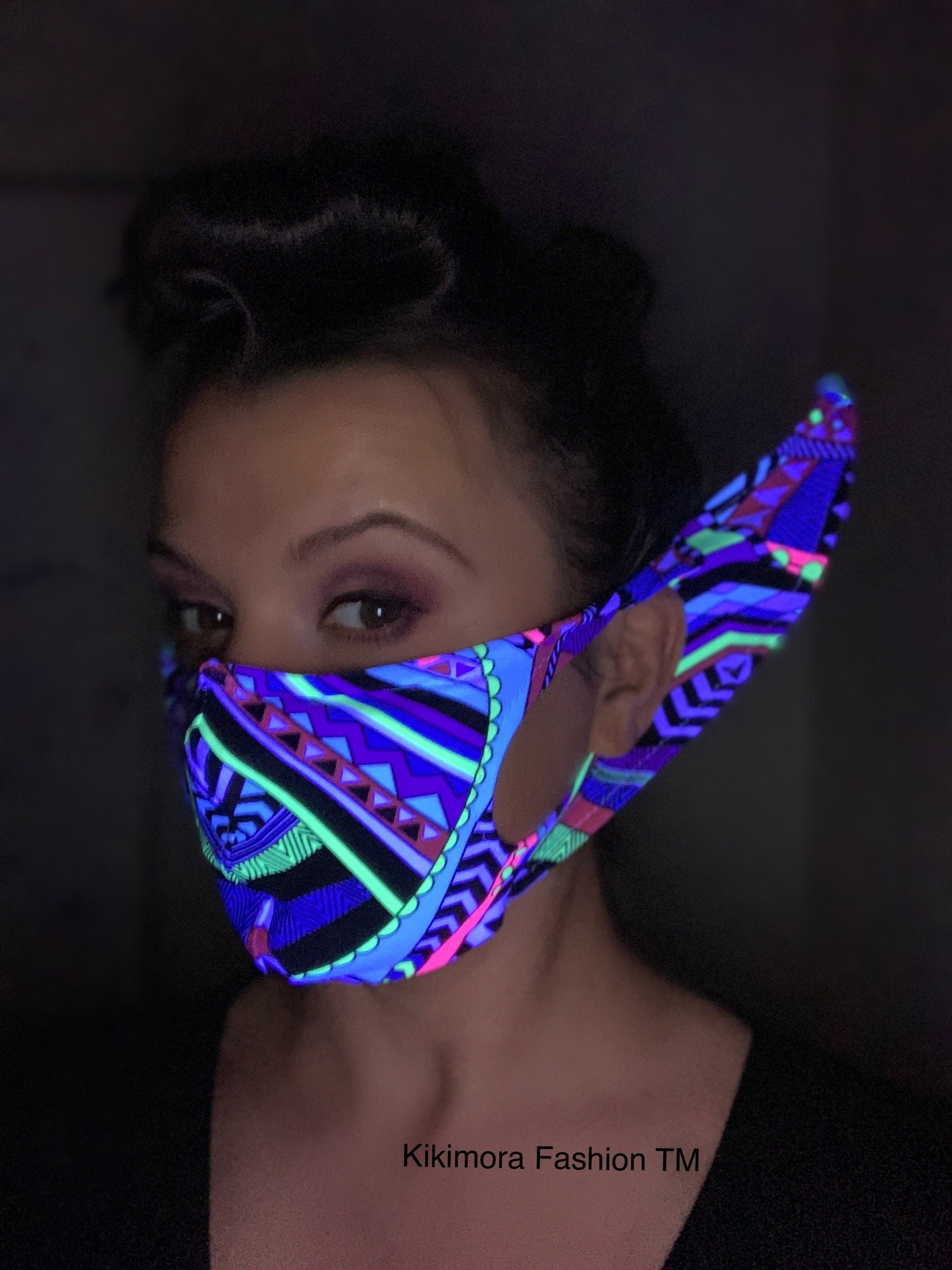 glow face paint mask｜TikTok Search