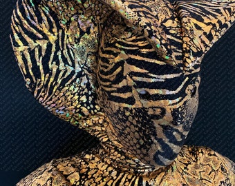Gold Cobra. Snake costume. Gymnastic , acrobatics, dancers, contortionist outfit. Uniform. Custom made.exotic dance wear.trending now