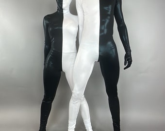 Futuristic Gymnast Costume: Festival-Ready Bodysuit for Dancers, Aerialists & Acrobats
