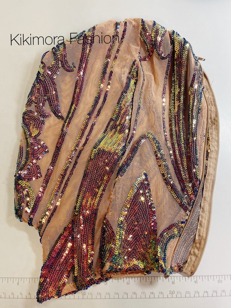 sequin headpiece