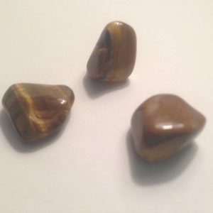 POLISHED TIGERS EYE Crystals crystal 1/2 lb gemstones jewelry making chakra cleansing