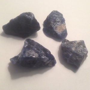 ROUGH BLUE SODALITE Crystals crystal 1/2 lb gemstones jewelry making chakra cleansing
