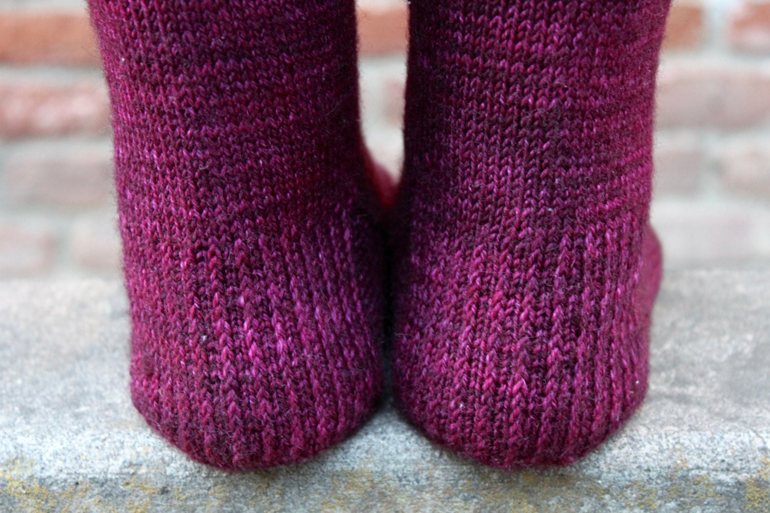 Simple Knitted Knee High Socks: A Knitting Pattern Etsy
