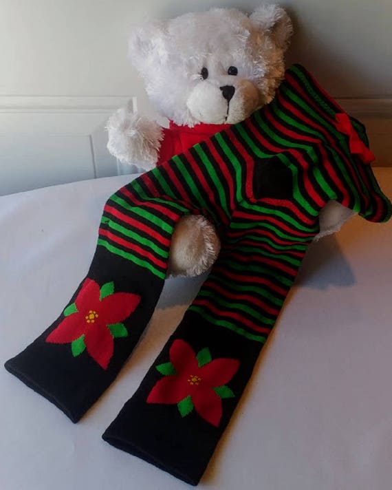 Baby Christmas Leggings Holiday Kids Tights Toddler Christmas Tights Holdiay Leggings Girls Holiday Tights Red Green Striped Leggings