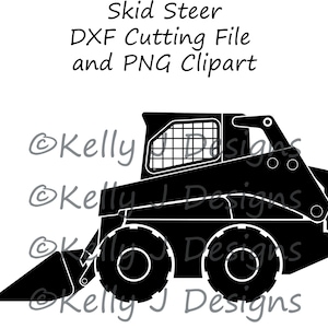 Skid Steer Cut File, Skid Steer DXF