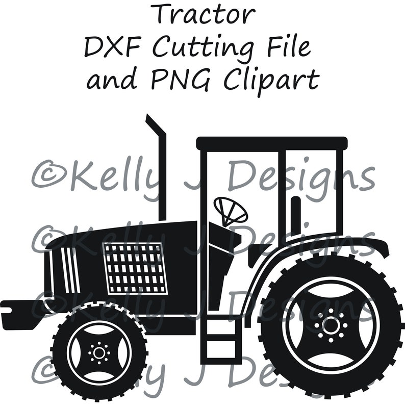 Download Tractor Cut File Bundle Tractor DXF Bundle | Etsy