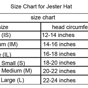Jester Hat Pattern and Tutorial Infant Through Adult Sizes - Etsy