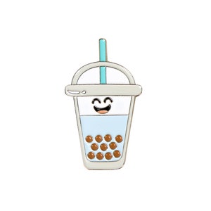 Bubble Tea Enamel Pin - Lapel Pins