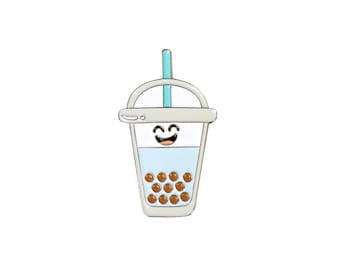 バブルティー エナメルピン - ラペルピン