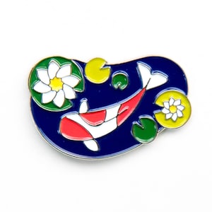 Koi Fisch Emaille Pin - Lapel Pins