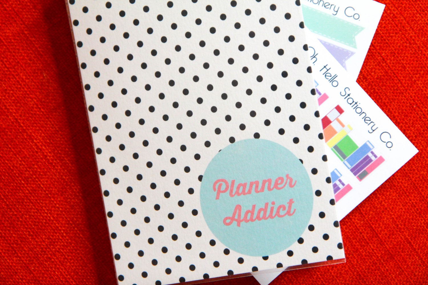 Planner Addict Sticker Organizer Etsy