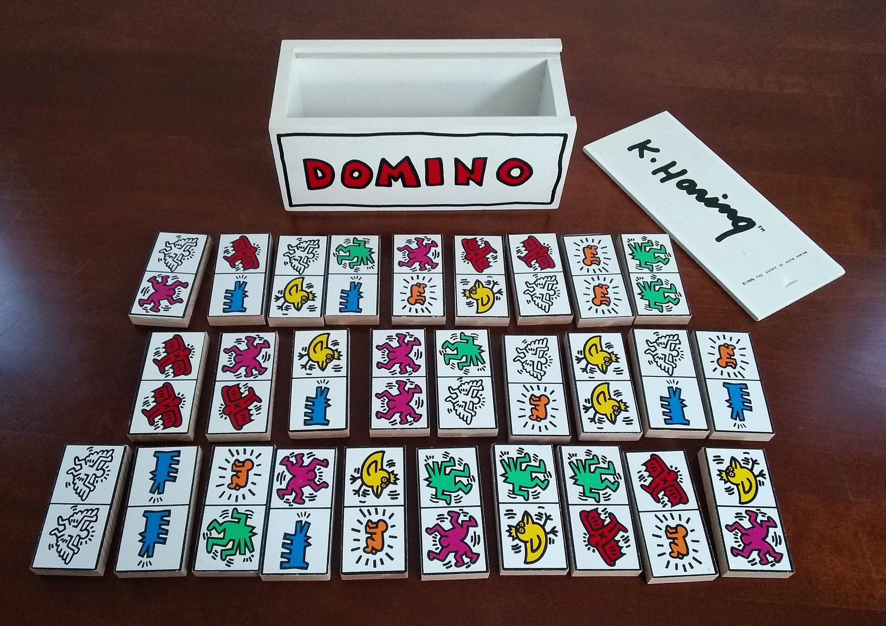 K. haring 木製ドミノ Vilac Vilac Domino – Nakamura Keith Haring Collection