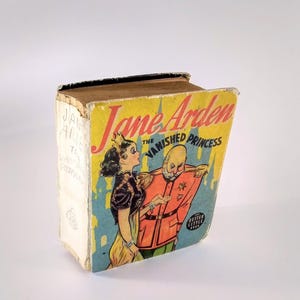 Jane Arden and the Vanished Princess, Little Big Book, 1938, Published by Whitman Publishing Co. Racine, Wisconsin