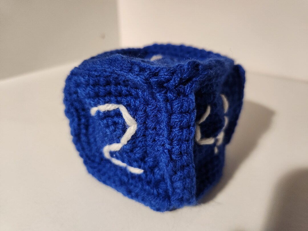 Crocheted Dice Hand Made and Custom Etsy
