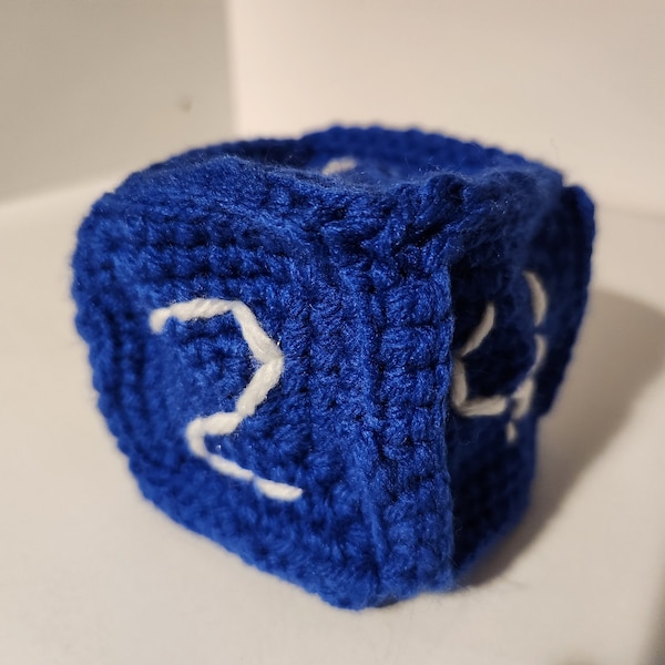 Crocheted Dice - Hand made and Custom