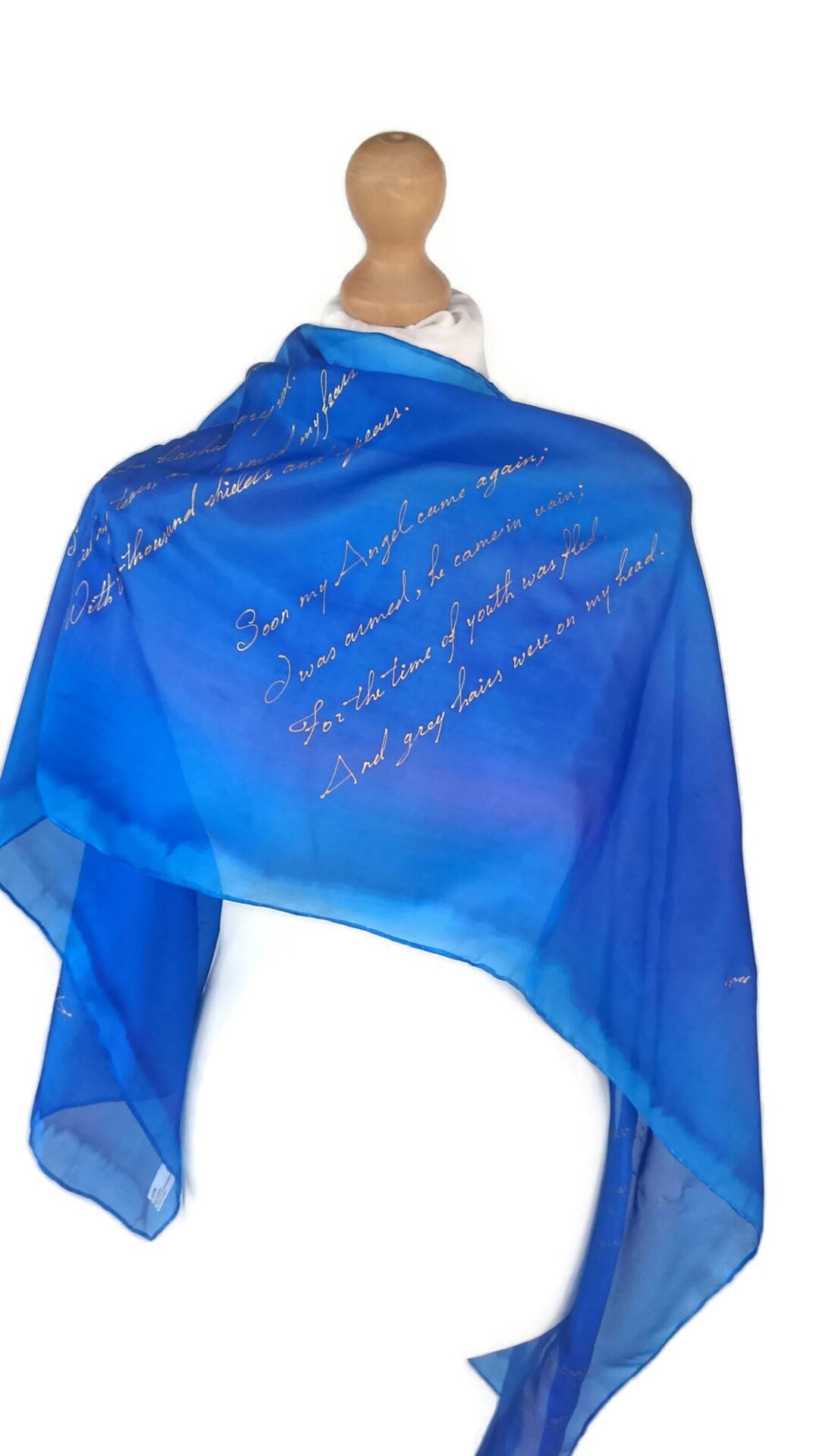 William Blake Lyrics Literature Scarf Literary Bookish Gift for Book