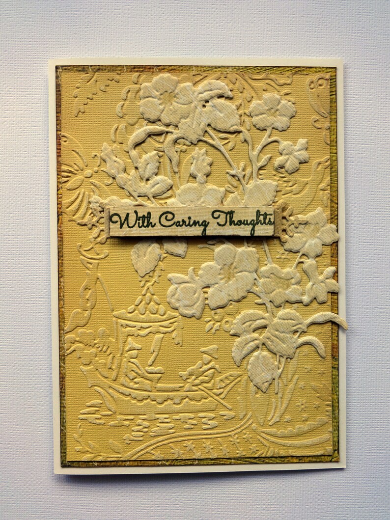 With Caring Thoughts Oriental Thinking of You card
