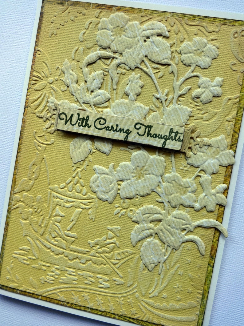 With Caring Thoughts Oriental Thinking of You card