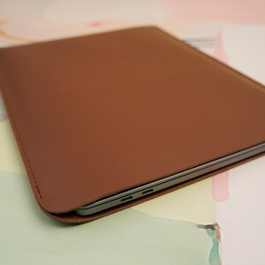 Läderfodral till Surface Pro 9, Surface Pro 8-fodral, väska till Surface Laptop 5 13,5", fodral till Surface Laptop Go 12,4, fodral till Surface Book 13" och 15" – ZS08