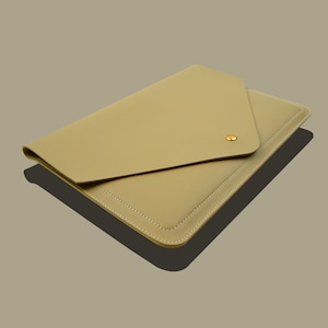 Leren MacBook Air 15" 13" 11" gepersonaliseerde hoes MacBook Pro 13 "14" 15"16" hoes hoezen Bags-ZS04
