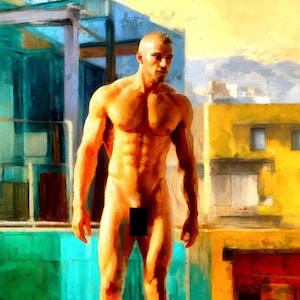 Painting, Reproduction, Adults, Ose del Sol, Unique Moments, U-M-72