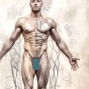 Painting, Reproduction, Adults, Ose del Sol, Unique Moments, U-M-192